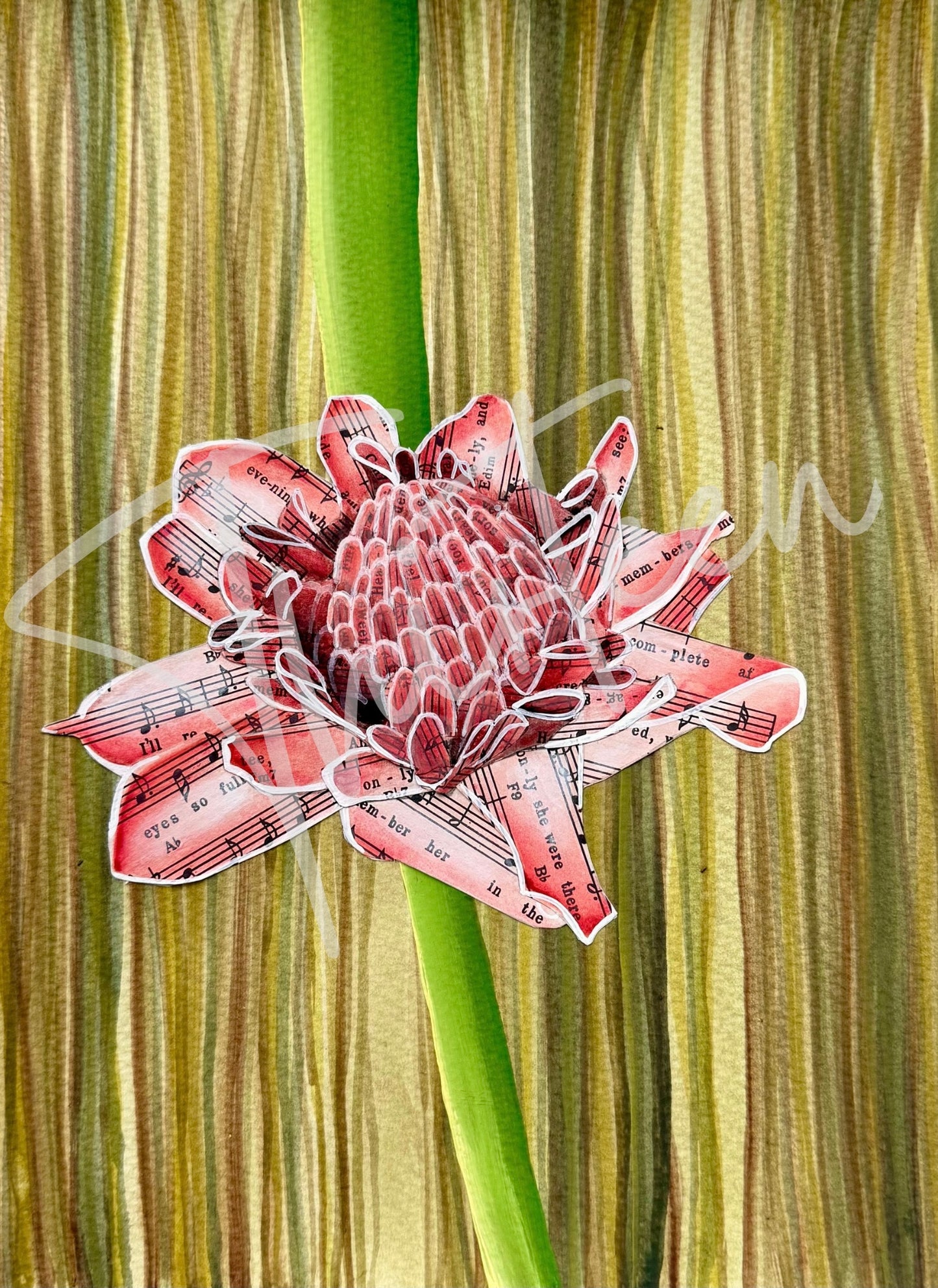 "Calypso" Decoupage Paper