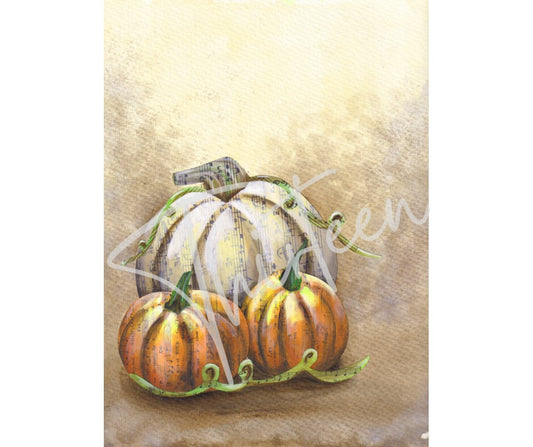 "Hey Pumpkin" Decoupage Paper