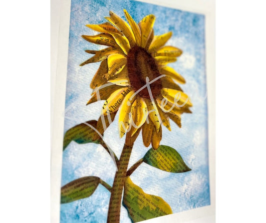 "Sunflower" Decoupage Paper
