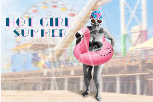 "Hot Girl Summer" Decoupage Paper
