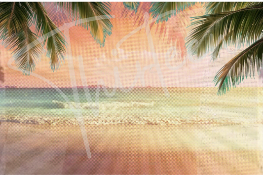 "Sea of Love" Decoupage Paper